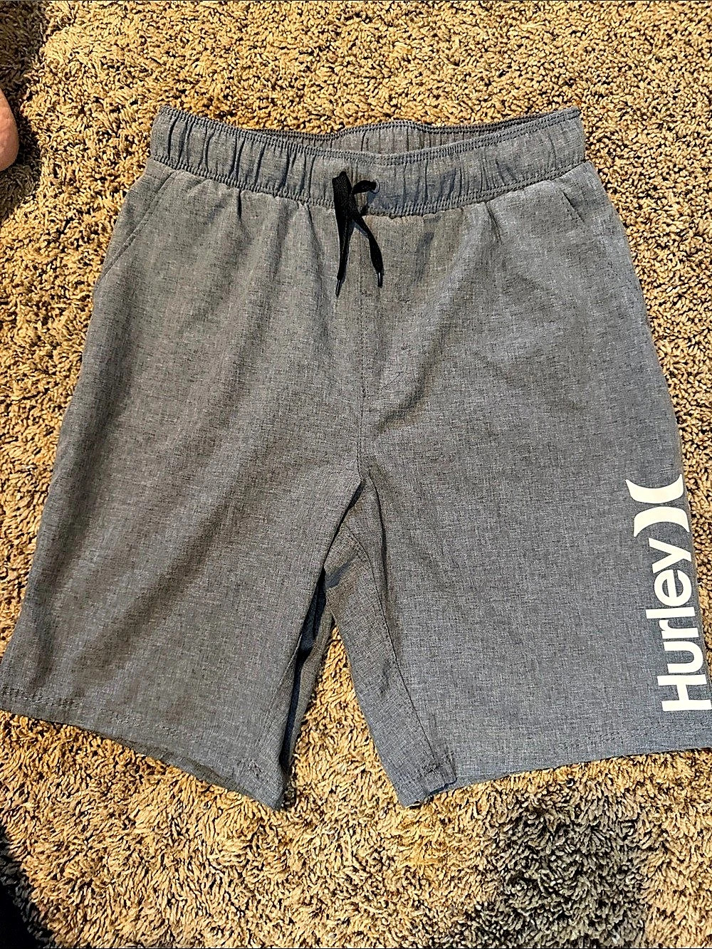 Hurley Boys Hybrid Pull-On Shorts Gray Boys 10/12